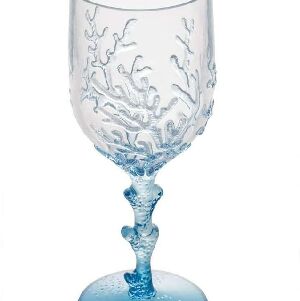 CJ 6 TACAS ACRILICO CORAL AZUL 450ML