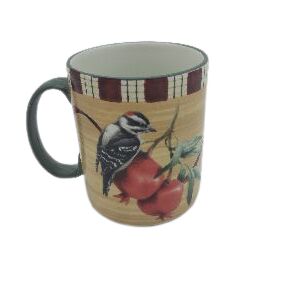 CANECA - W.G TARTAN DOWNEY WOODPECKER