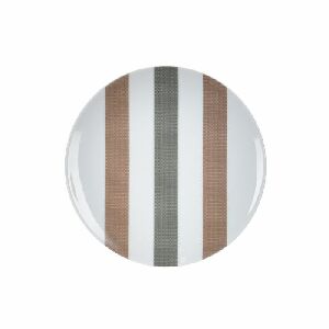 PRATO DE SOBREMESA LISTA CEDRO 20,5CM
