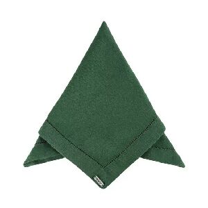 GUARDANAPO AJOUR VERDE FLORESTA 45X45