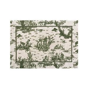 JOGO AMERICANO LINEN TOILE OLIVA