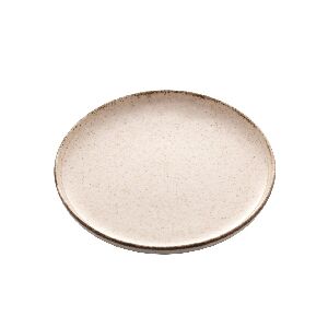 PRATO DE SOBREMESA PORCELANA REACTIVE CANELA 19X2CM