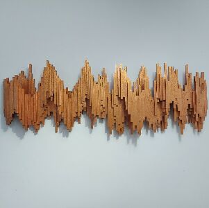 ESCULTURA DE PAREDE SERIE METROPOLE