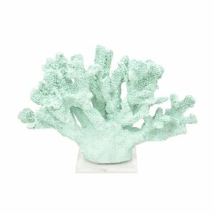 CORAL DECORATIVO VERDE 14X9X19CM