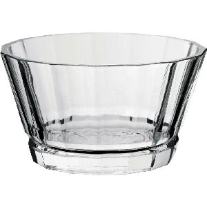 CENTRO DE MESA CRISTAL TRANSPARENTE MACASSAR 23X12CM