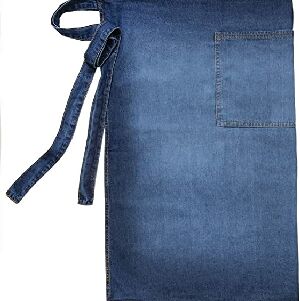 AVENTAL JEANS MEIO CORPO 80X66CM