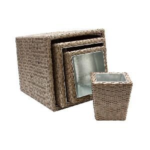 VASO DE FIBRA SINTETICA QUADRADO G 43X43CM