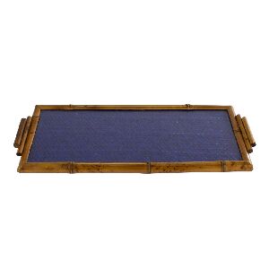 BANDEJINHA D PALHA BR BA299 AZUL