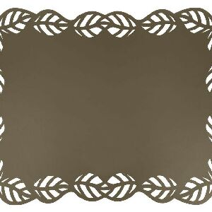 CJ 6 JOGOS AMERICANO COURO FENDI 40X52CM