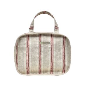 NECESSAIRE LISTA SARGENTO MAGENTA 23X22CM