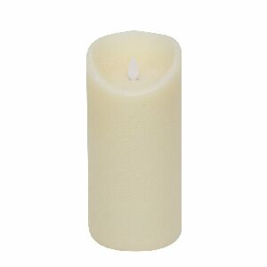 VELA REDONDA C/LED MARFIM