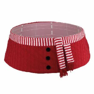 SAIA RIGIDA TRICO C/CAHECOL BCO/VRM/PTO 115X27CM