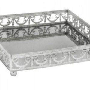 BANDEJA EM METAL 6X25X25CM