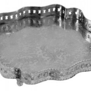 BANDEJA EM METAL 6X25X24CM