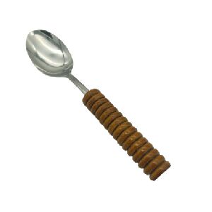 COLHER DE SOBREMESA CABO MADEIRA 18X3CM