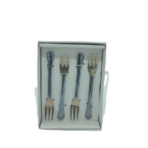 CJ 4 GARFOS DE METAL 2X13X20CM