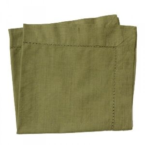 CJ 6 GUARDANAPOS VERDE 50X50CM