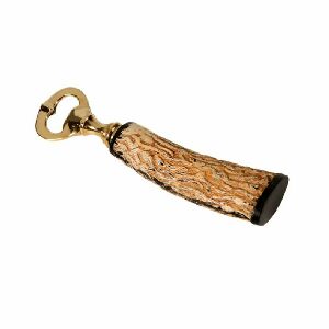 ABRIDOR DE GARRAFAS METAL CABO DE CHIFRE