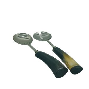 CJ 2 TALHERES CABO OSSO 2X16CM