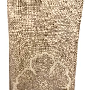 TOALHA DE LAVABO LINHO CRU BUGANVILIA OFF 35X50CM