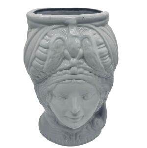 VASO CERAMICA ROSTO MULHER