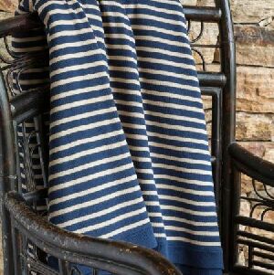 MANTA - NANTES - JEANS/ESPUMA 130X175CM