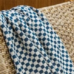 MANTA - LADRILHO PEQUENO - JEANS/ESPUMA 130X175CM