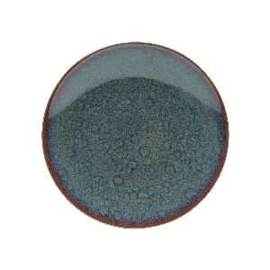 CJ 6 PRATOS DE SOBREMESA PORCELANA REACTIVE GLAZE 22CM