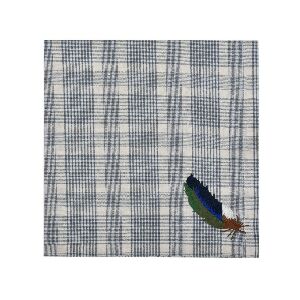 GUARDANAPO PENA XADREZ II - ENTREPOSTO 55X55CM