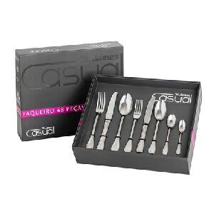 Faqueiro St James Casual Four Seasons 48 pe&ccedil;as