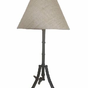 ABAJUR CANA ALESSA 56CM MARROM