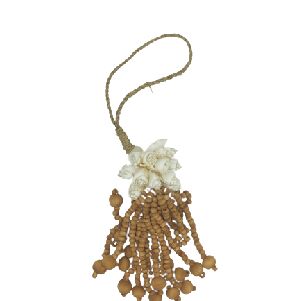 ADORNO DECORATIVO MADEIRA/CONCHAS NIGER