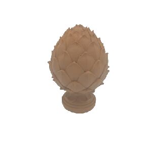 PINHA RESINA DECORATIVA REDONDA