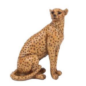 ESCULTURA RESINA LEOPARDO