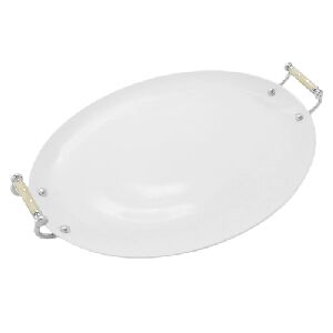 TRAVESSA OVAL GRANDE - OSSO 35X7CM