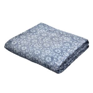 KIT DUVET DENIM FLOR CASAL - ENTREPOSTO 225X240CM