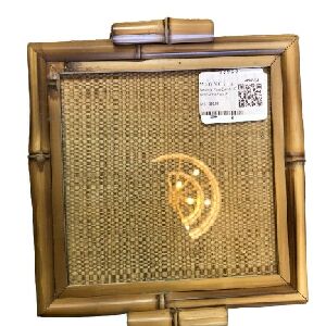 BANDEJA RETA BAMBU C BURITI ALCA RETA P 20X20CM