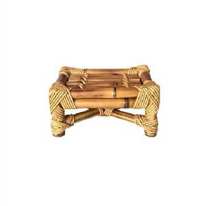 BANQUETA BAMBU P NATURAL 20X14X10CM