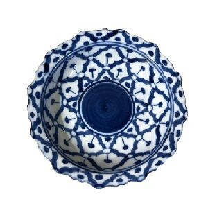 PRATO DECORATIVO CER&Acirc;MICA 13X13X4CM