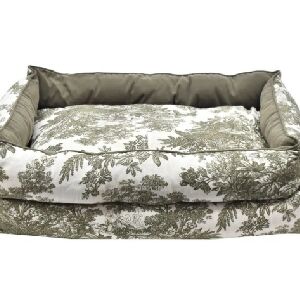 CAMA DE CACHORRO DOUBLE-FACE TOILE DE JOUY CEDRO M