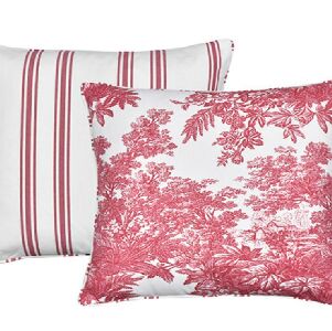 ALMOFADA REVENDA 60X60 TOILE DE JOUY POPPY