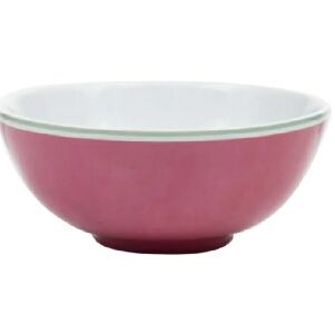 BOWL ROSA C/ FRISO VERDE 6,5X15CM