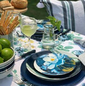 PRATO DE SOBREMESA MAJORELLE - ENTREPOSTO 20,5X2CM