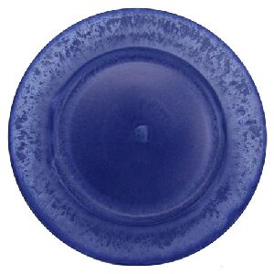 CJ 6 SOUSPLAT DE PLASTICO AZUL ESCURO 33CM