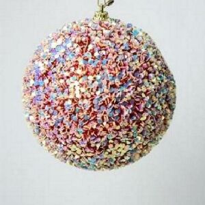 BOLA DECORADA VM 10 CM C/3