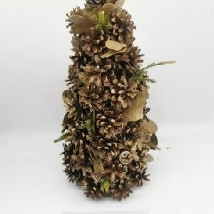 ARVORE DECORATIVA DOURADA 30 CM