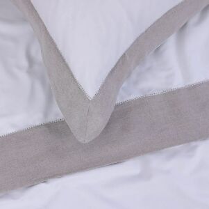 KIT DUVET QUEEN LINEN LIEGE 300F 2,60MX2,60M