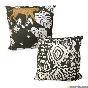 ALMOFADA 60X60 - GUAIMB&Ecirc; CEDRO/BATIK