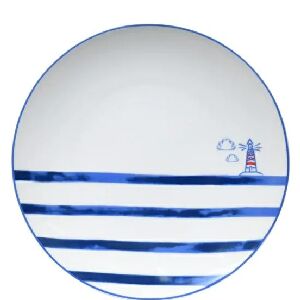 PRATO DE JANTAR MARES 28X3CM