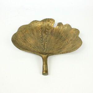 BANDEJA RESINA FORMATO FOLHA 121354 23X23,8X3,8CM